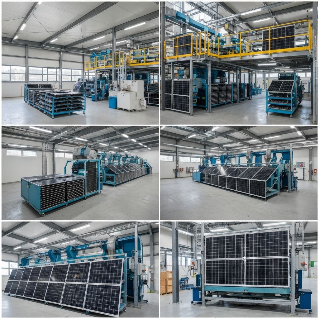 Переработка солнечных панелей